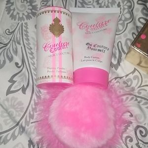Juicy couture lotion powder set